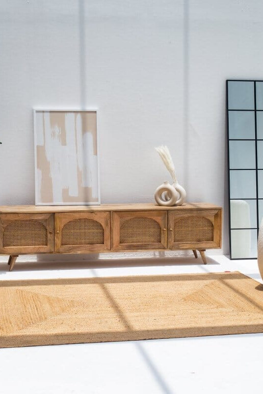 Ehly Braided Elegance - Natural Jute Rug (6 Sizes)