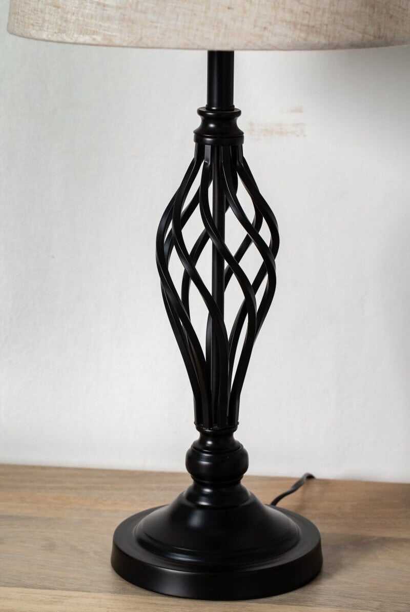 Fabric Shade Table Lamp Home Homekode