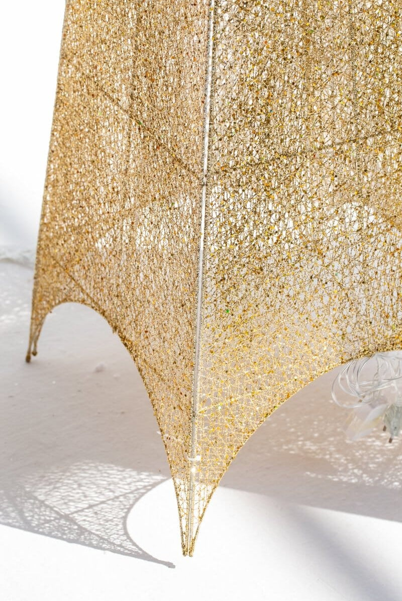 Christmas Golden Decor Tree with Lights Homekode