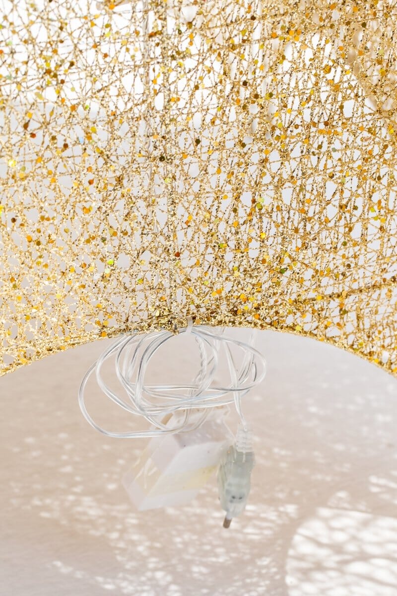 Christmas Golden Decor Tree with Lights Homekode