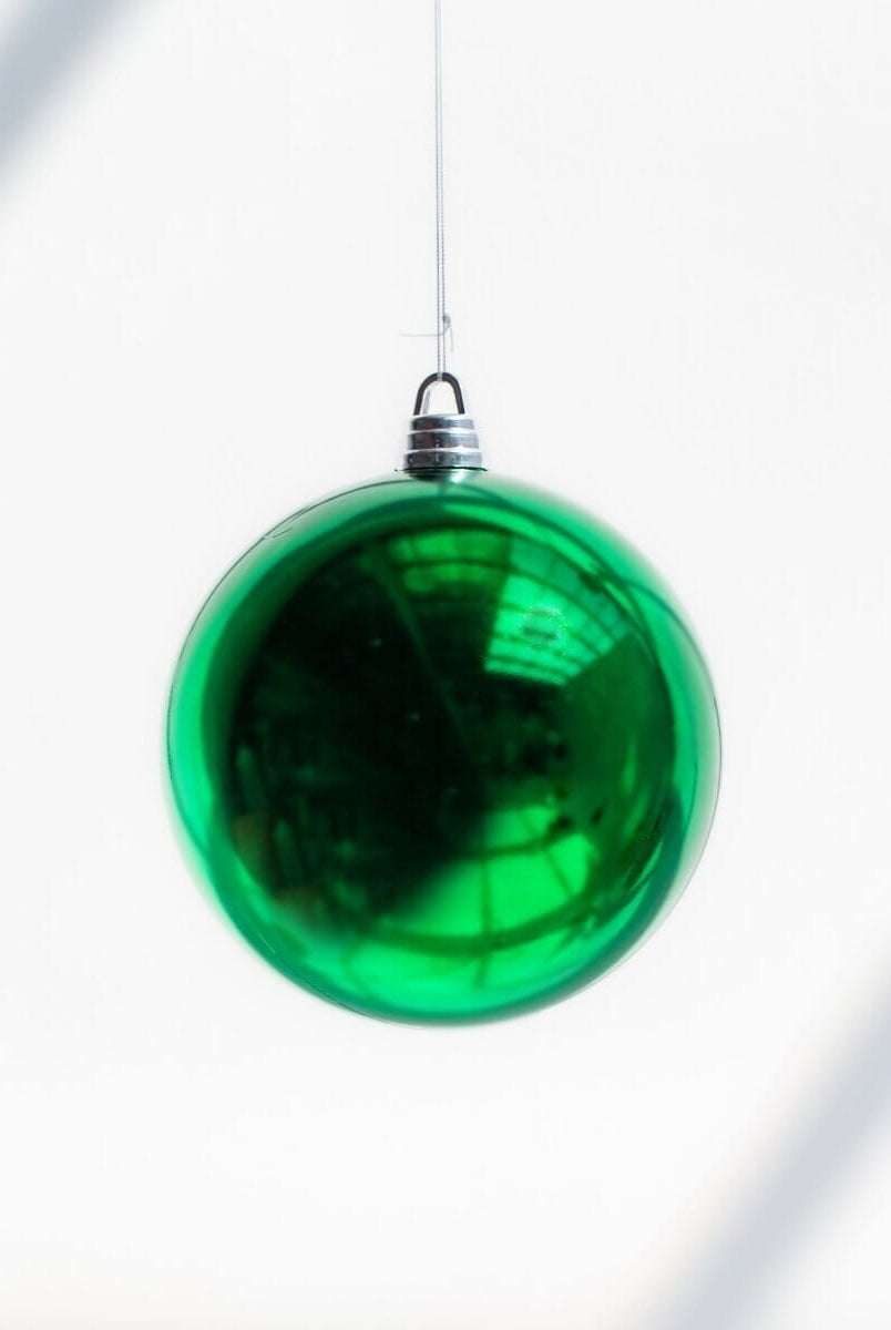 Green Christmas Ball Ornaments Set Homekode