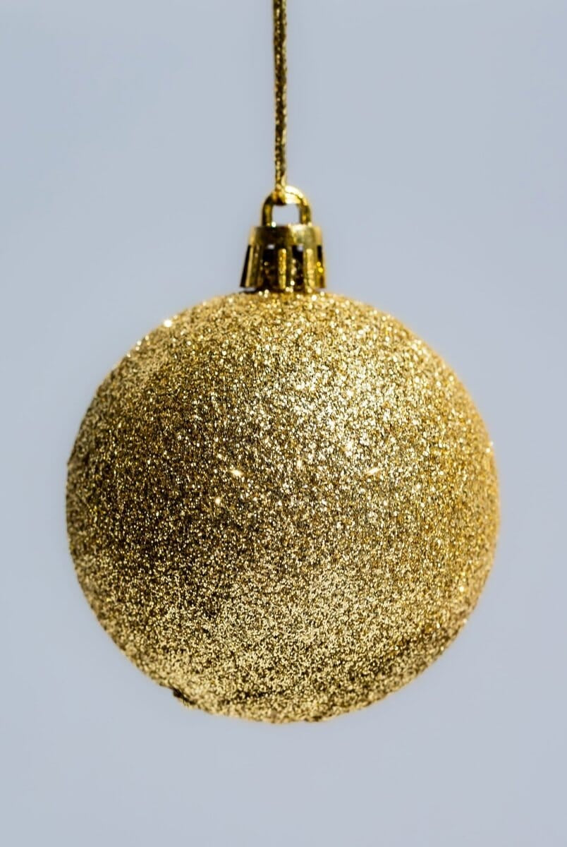 Gold Christmas Ball Ornaments Set Homekode