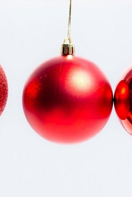 Red Christmas Ball Ornaments Set Homekode