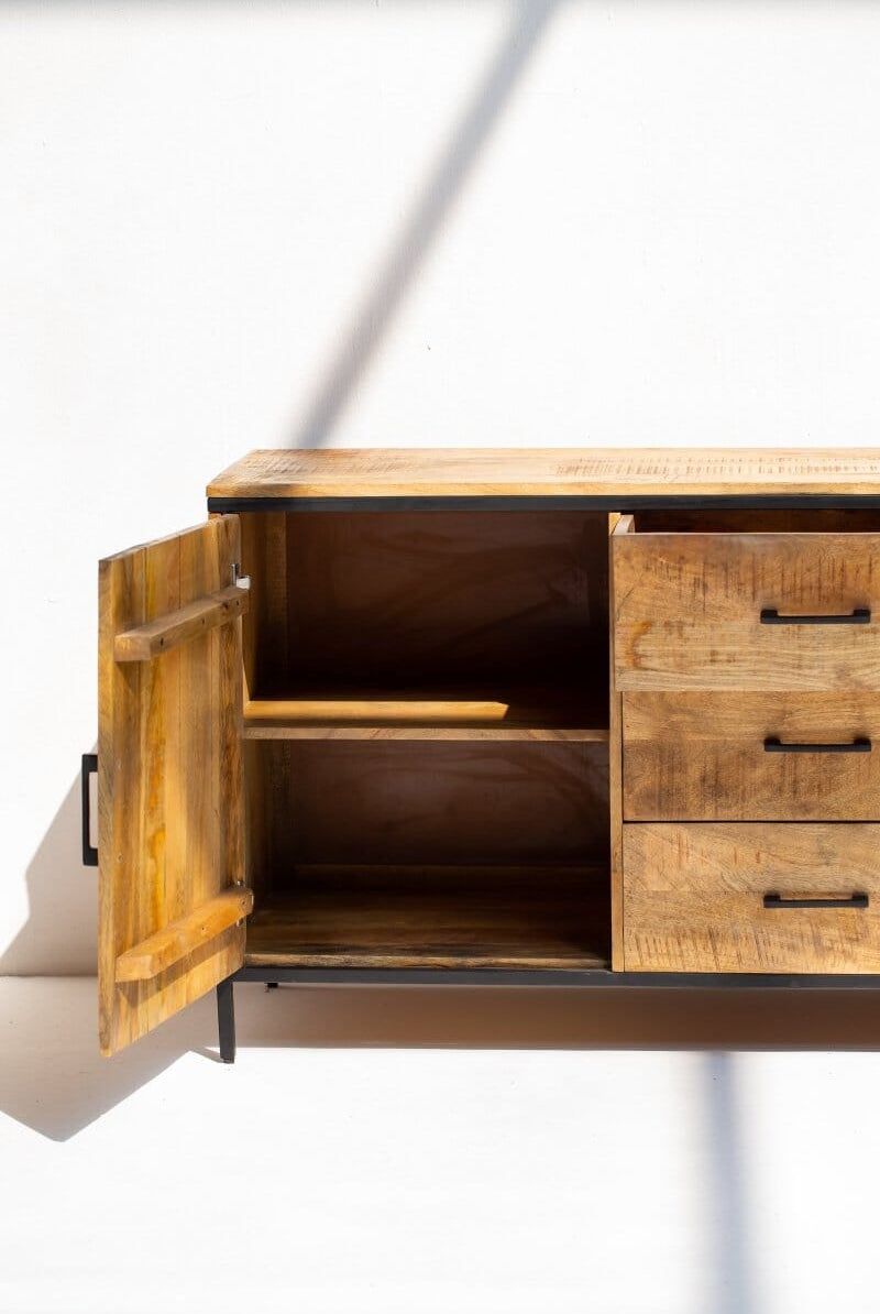 Trinity Two Doors Media Console & Sideboard Homekode