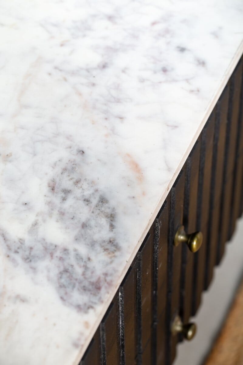 Caro Mango Wood Black Media Unit (200CM Length) Homekode