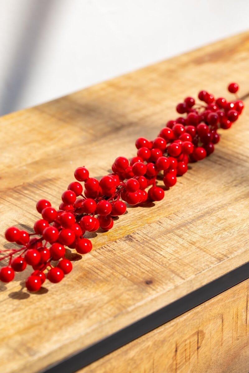 Red Berries Christmas Decor Homekode