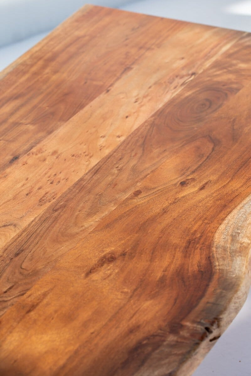 Acacia Wood Coffee Table (3 Sizes) Coffee Tables Homekode