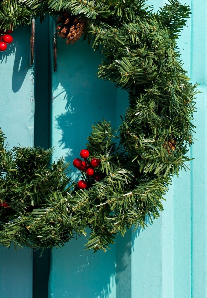 Green Christmas Wreath Homekode