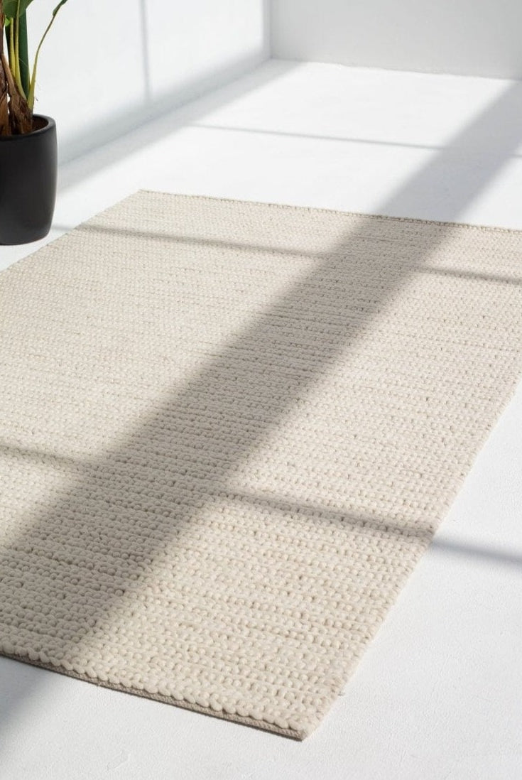 Off White Serenity - Woven Rug (5 Sizes) WOVEN RUG