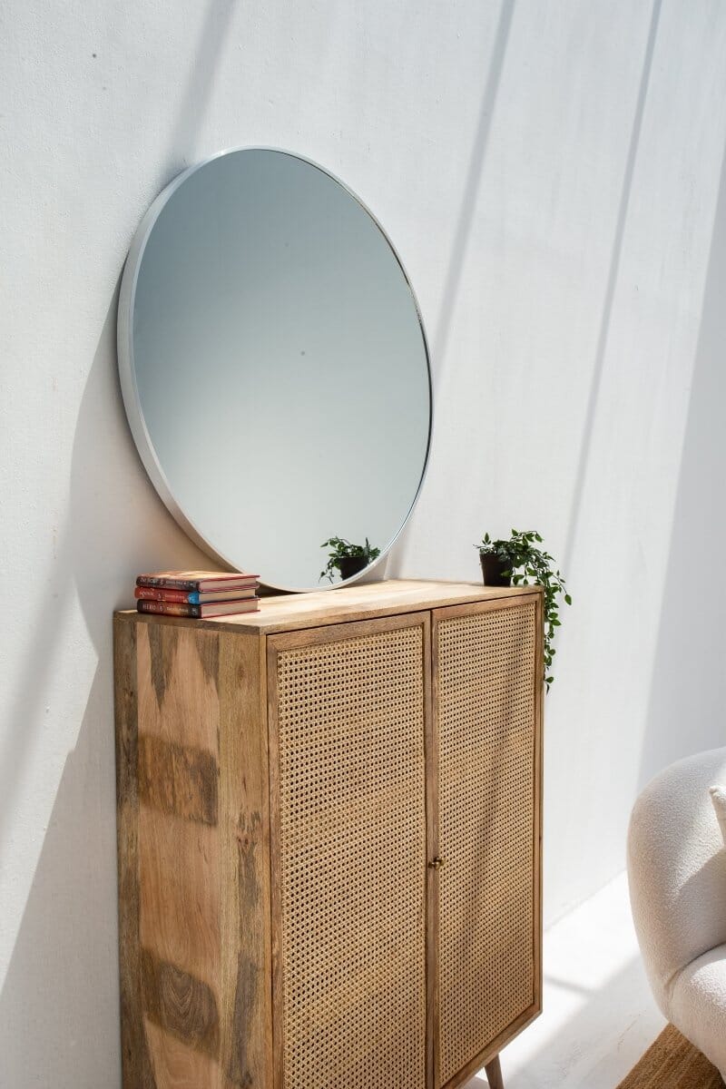 Rattan 2 Door Cabinet/Buffet Homekode