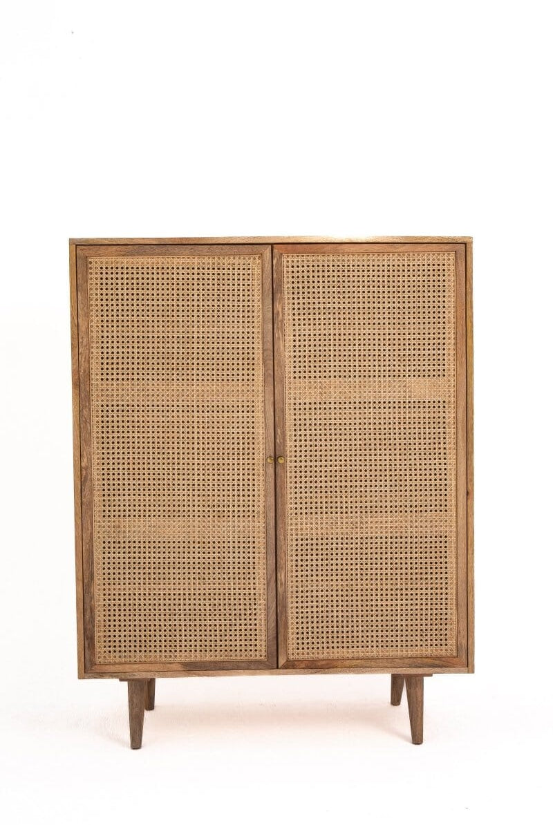 Rattan 2 Door Cabinet/Buffet Homekode