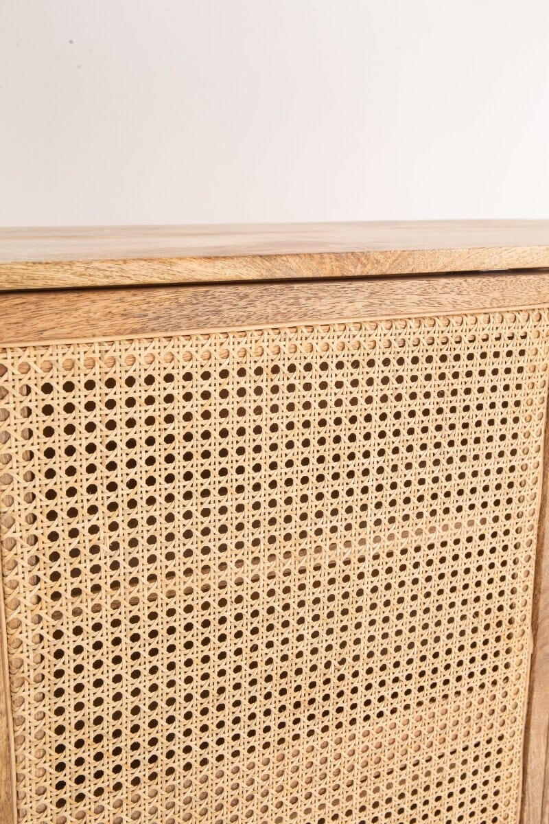 Rattan 2 Door Cabinet/Buffet Homekode