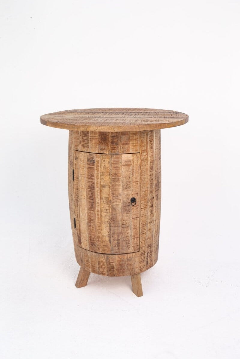 Barrel Cocktail Cabinet Homekode