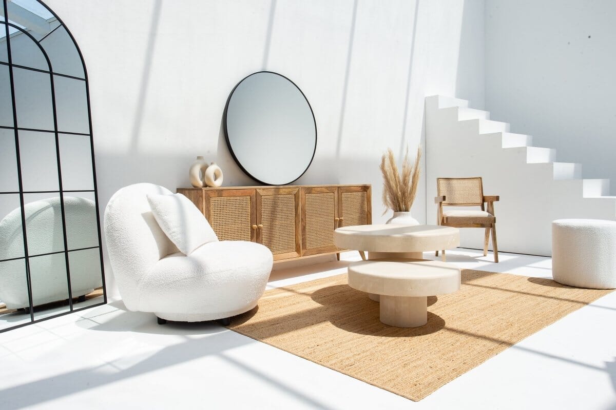 Crema Marble Round Coffee Table Coffee Tables Homekode