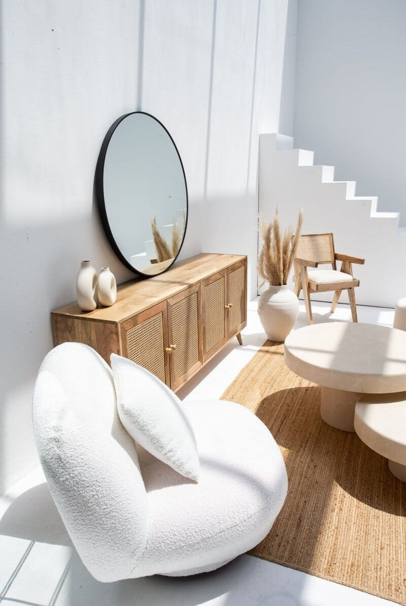 Luana Rattan TV Console/Buffet Homekode