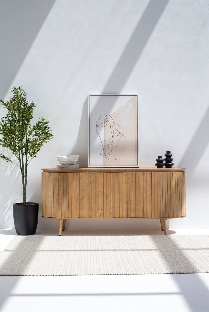 Kate Column Sideboard in Natural