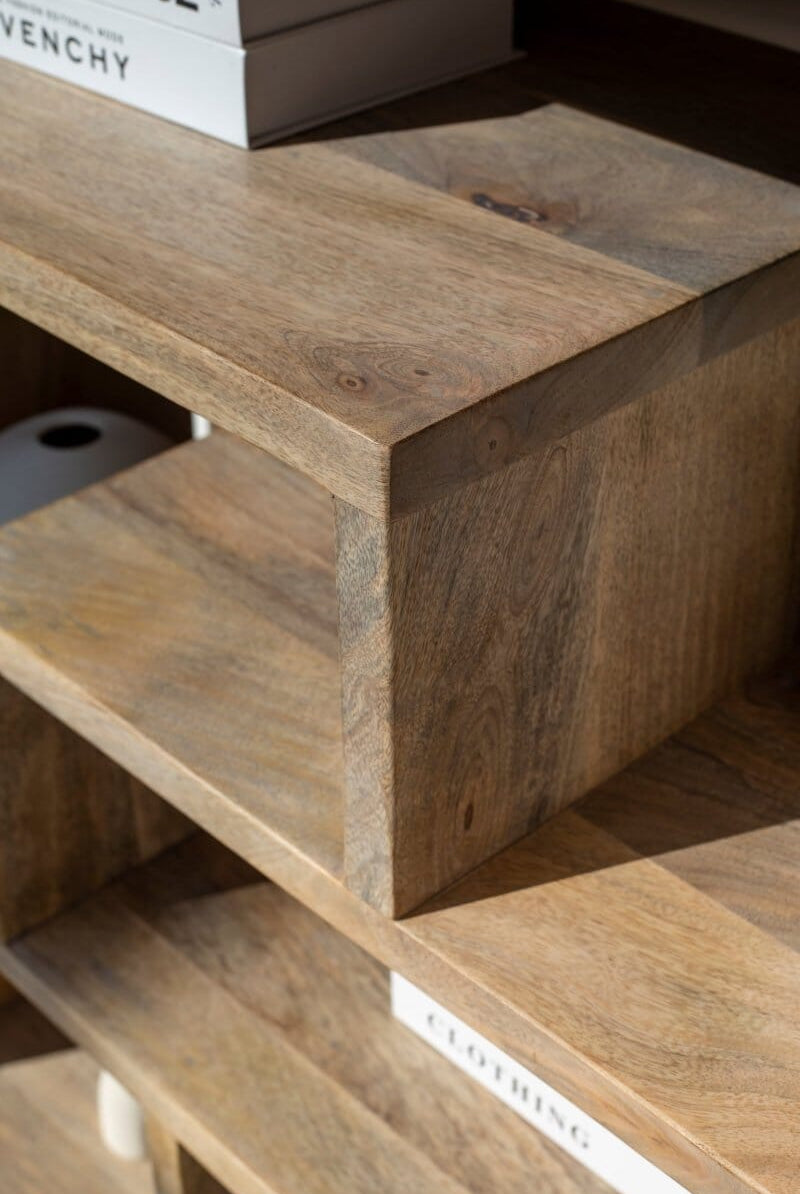 Cargill Wooden Display Shelves Unit Bookcases & Standing Shelves Homekode