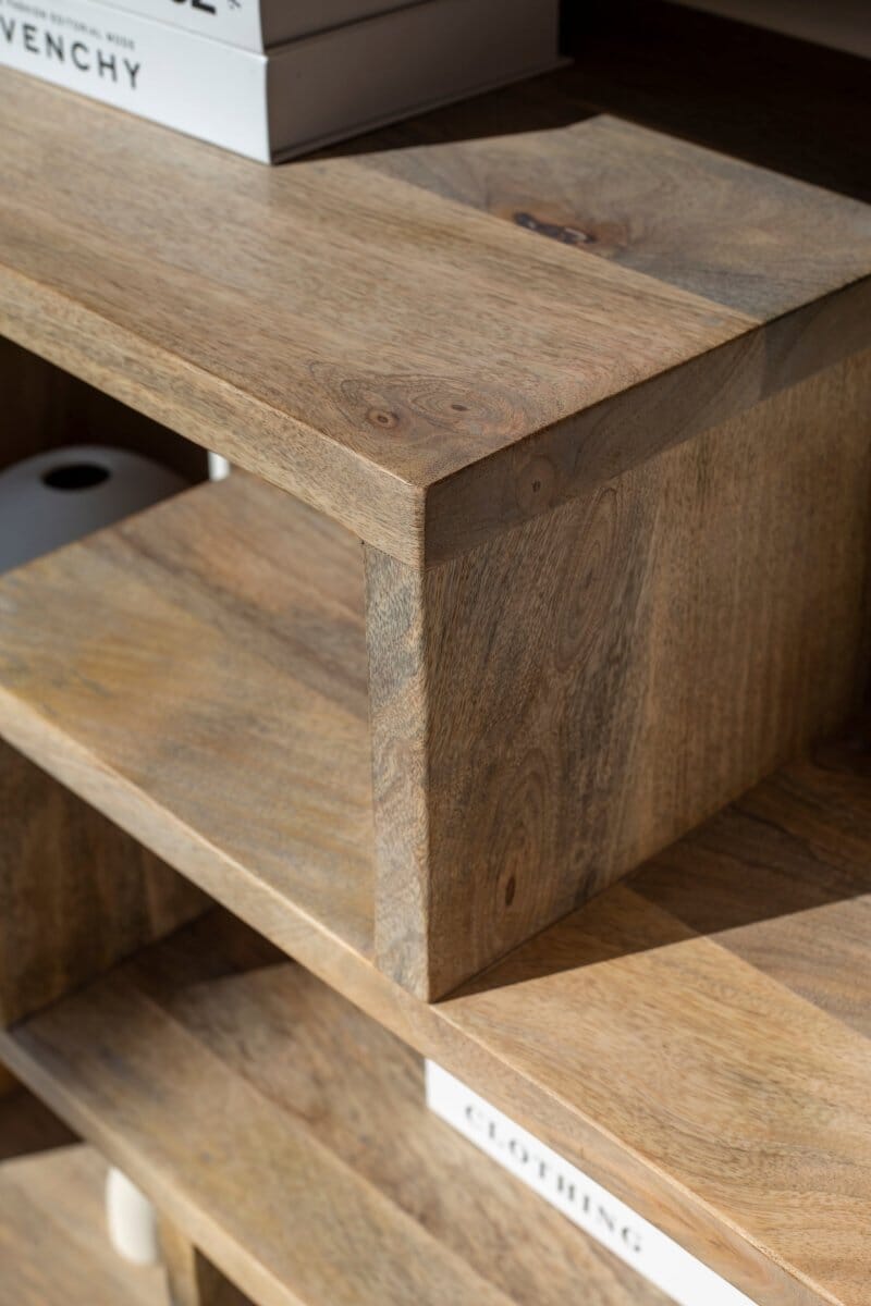 Cargill Wooden Display Shelves Unit Bookcases & Standing Shelves Homekode