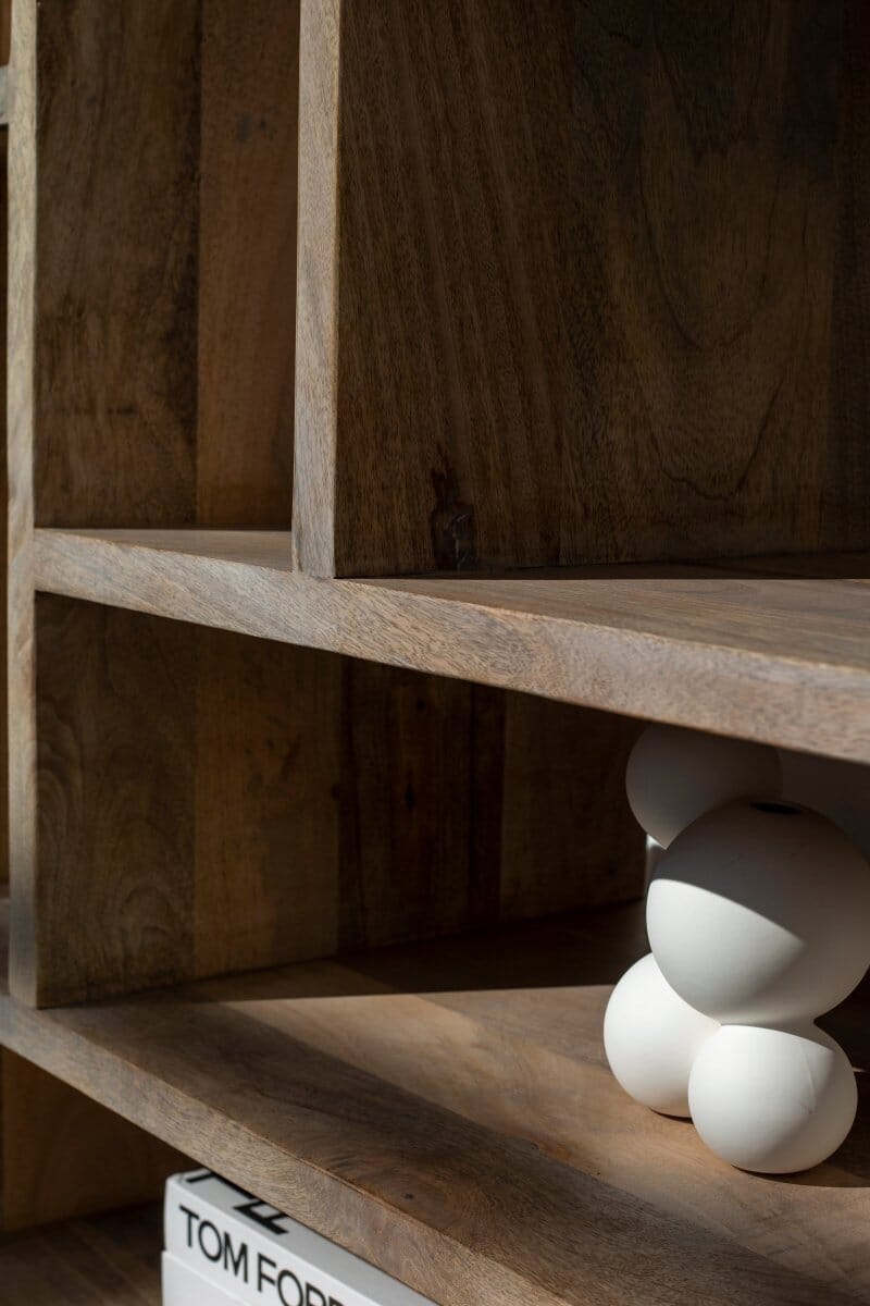 Cargill Wooden Display Shelves Unit Bookcases & Standing Shelves Homekode