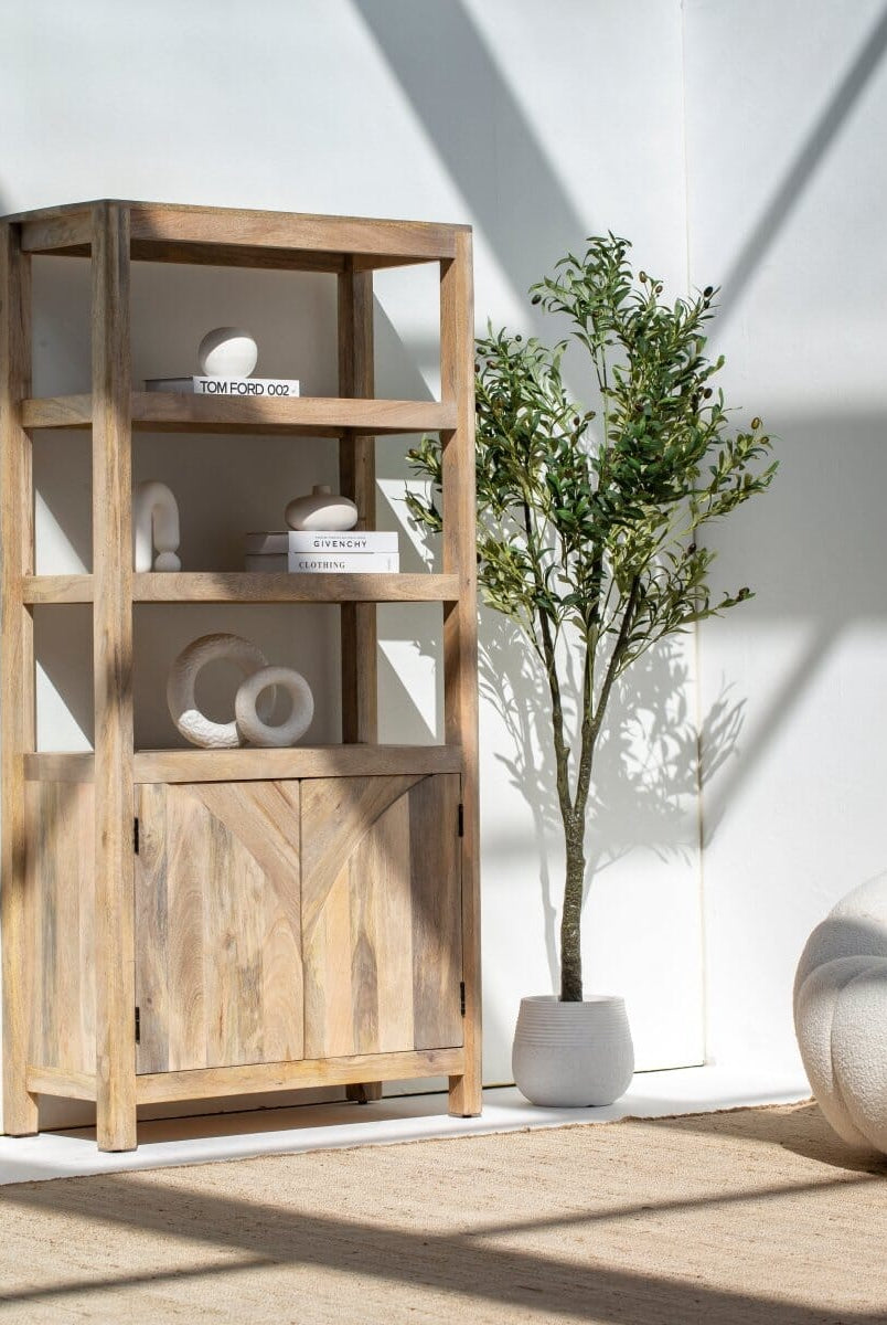 Brooklyn Half Arch Doors Display Shelves Unit Cabinets & Storage Homekode