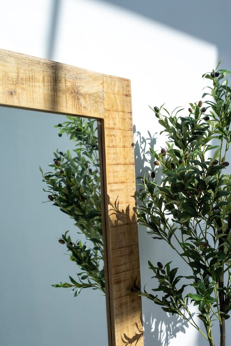 Cheryl Antique Mango wood Mirror Mirrors Homekode