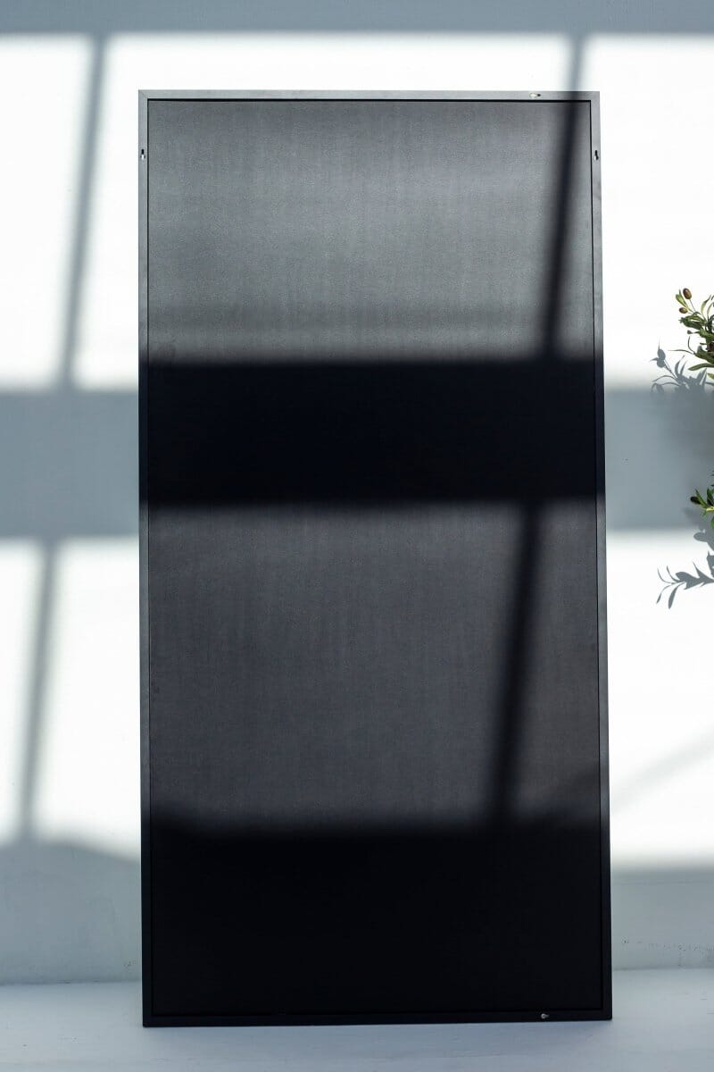 Zara Full Length Black Rectangular Large Metal Mirror (4 Sizes) Homekode