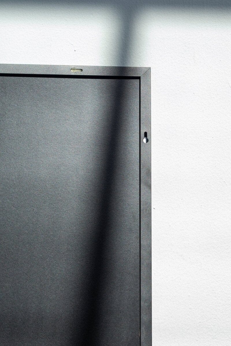 Zara Full Length Black Rectangular Large Metal Mirror (4 Sizes) Homekode