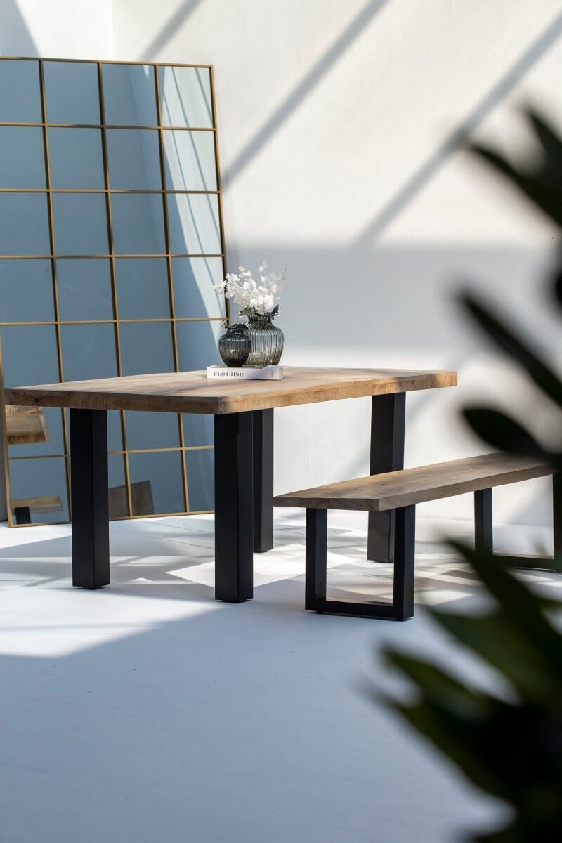 Mango Wood Dining Table with 7CM Top Thickness (8 Sizes)