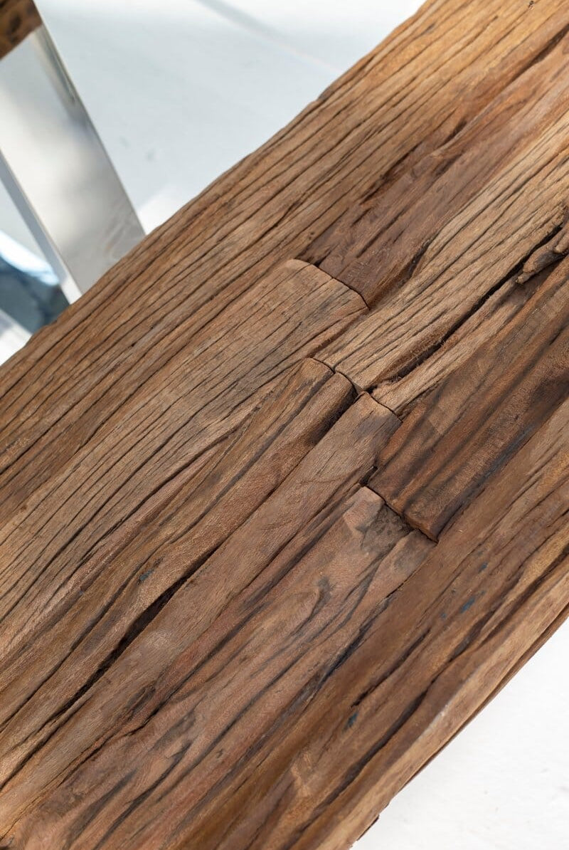 Railway Wood Industrial Design Bench (4 Sizes)