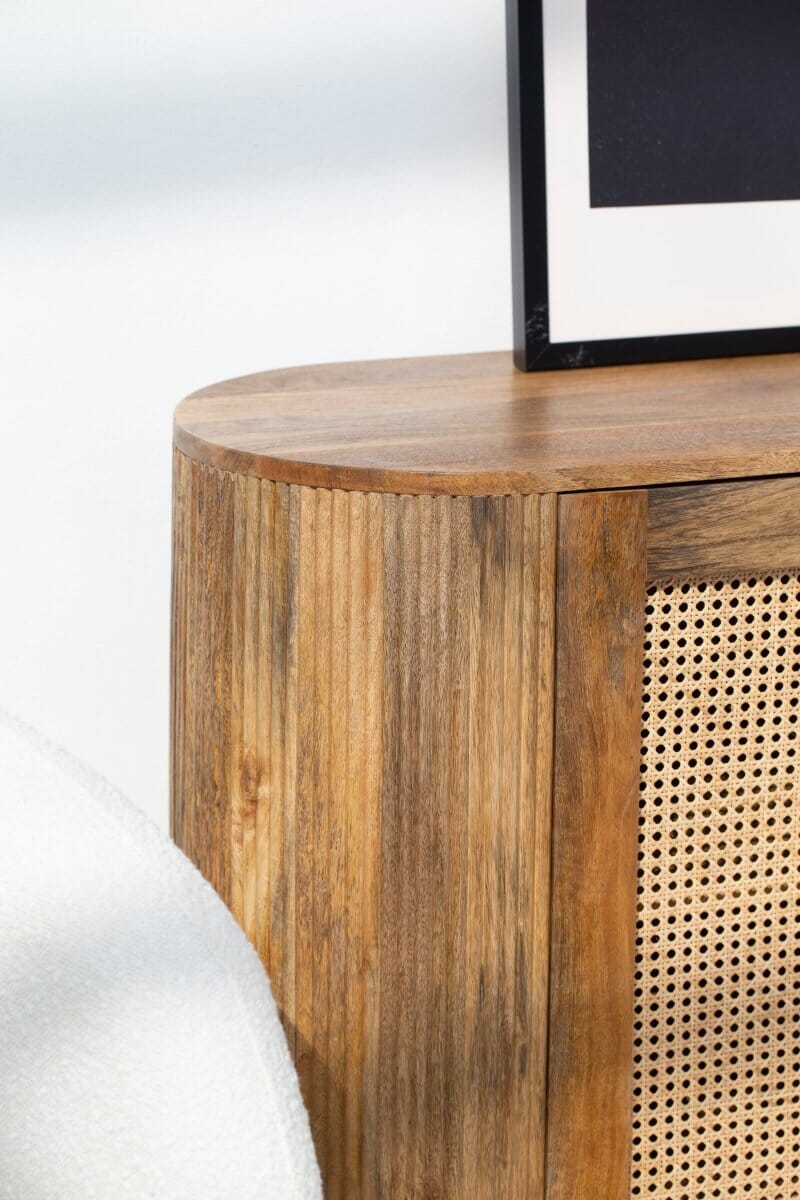 Valletta 3-Rattan Doors Sideboard Buffets & Sideboards Homekode