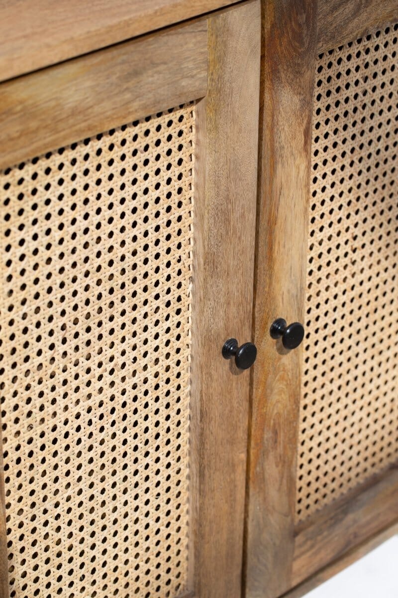 Valletta 2-Rattan Doors Sideboard Buffets & Sideboards Homekode