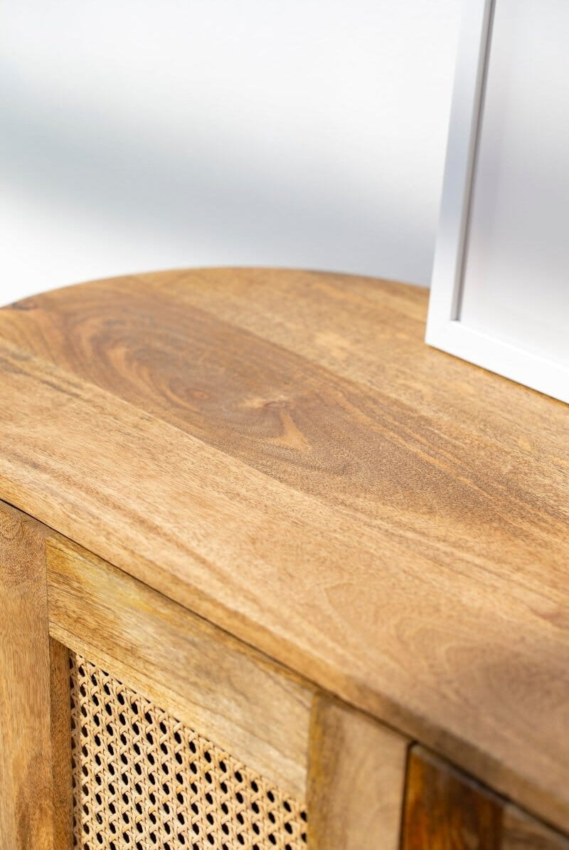 Valletta 2-Rattan Doors Sideboard Buffets & Sideboards Homekode