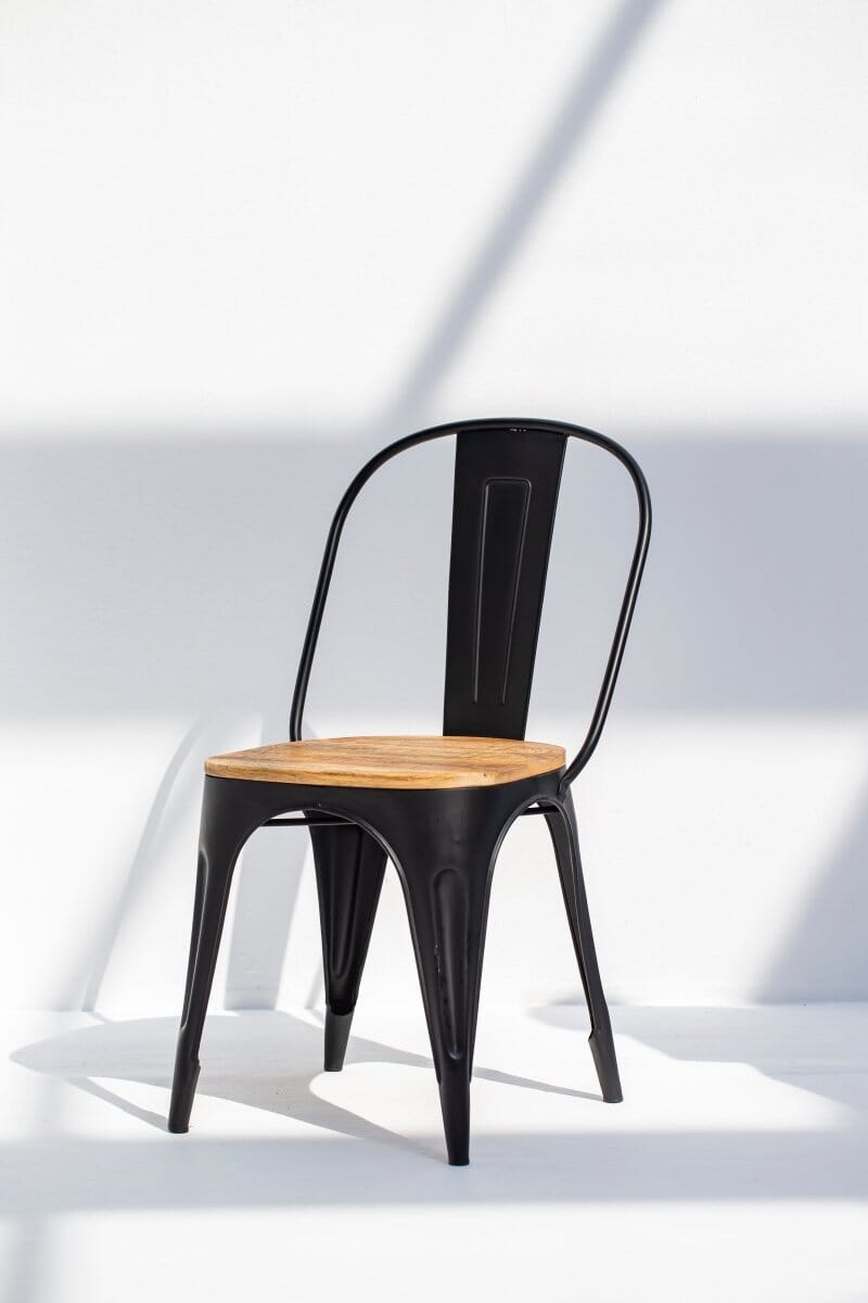 Stanley Black Frame Dining Chair