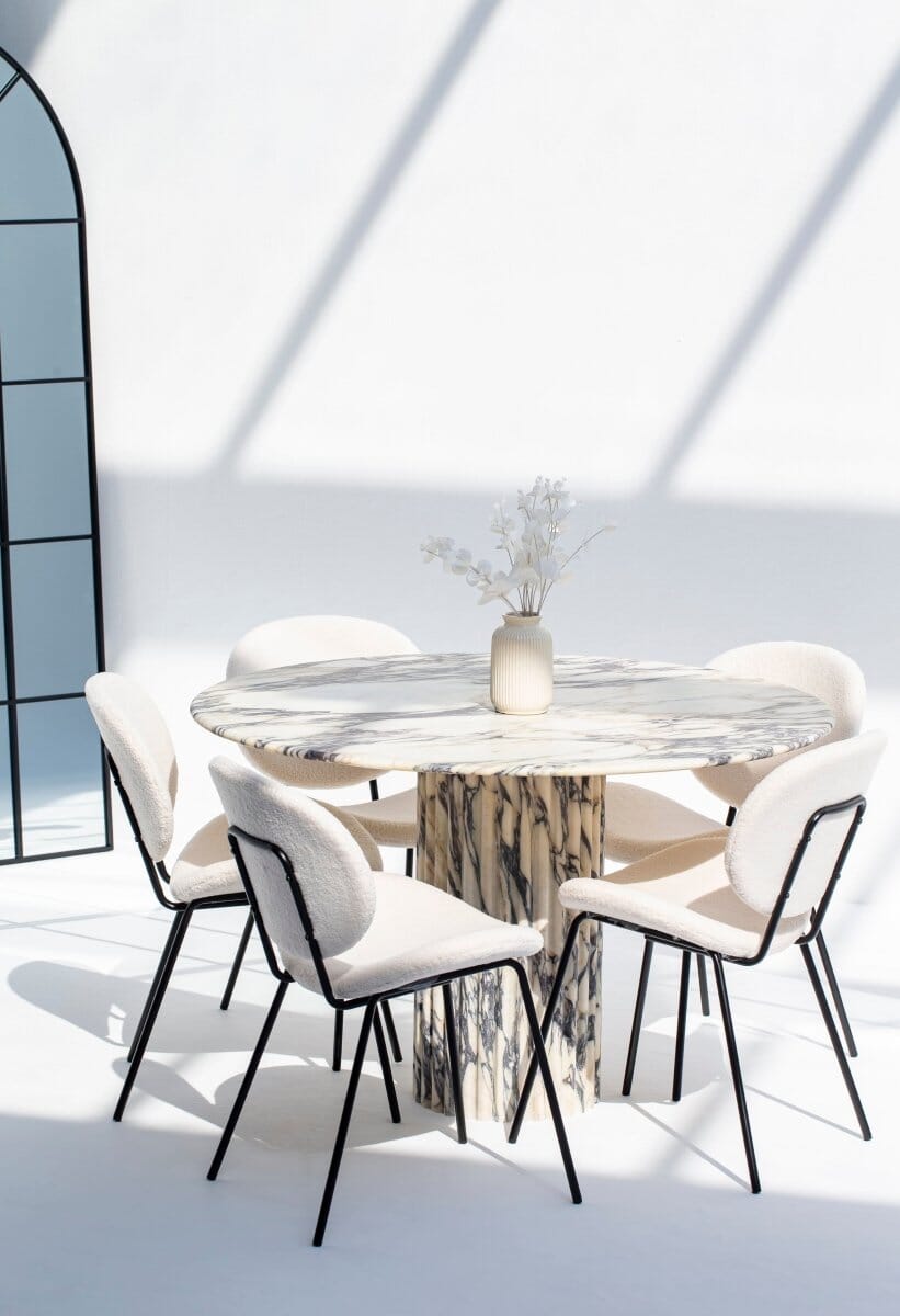 Viola Round Dining Table Dining Tables Homekode