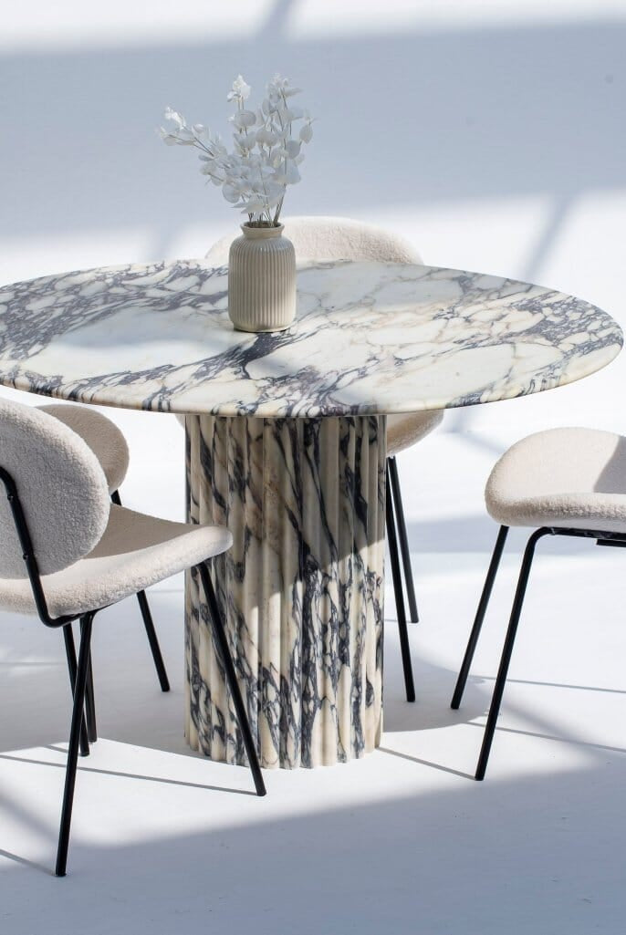 Viola Round Dining Table