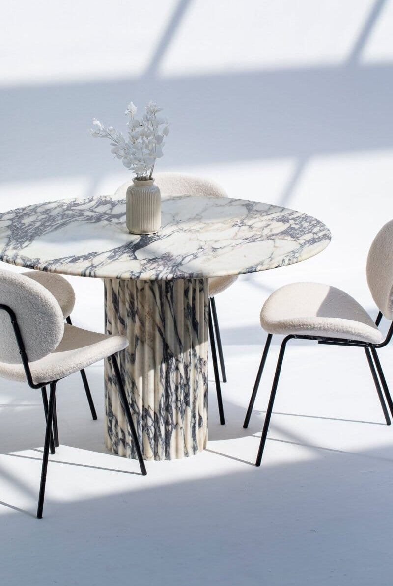 Viola Round Dining Table Dining Tables Homekode