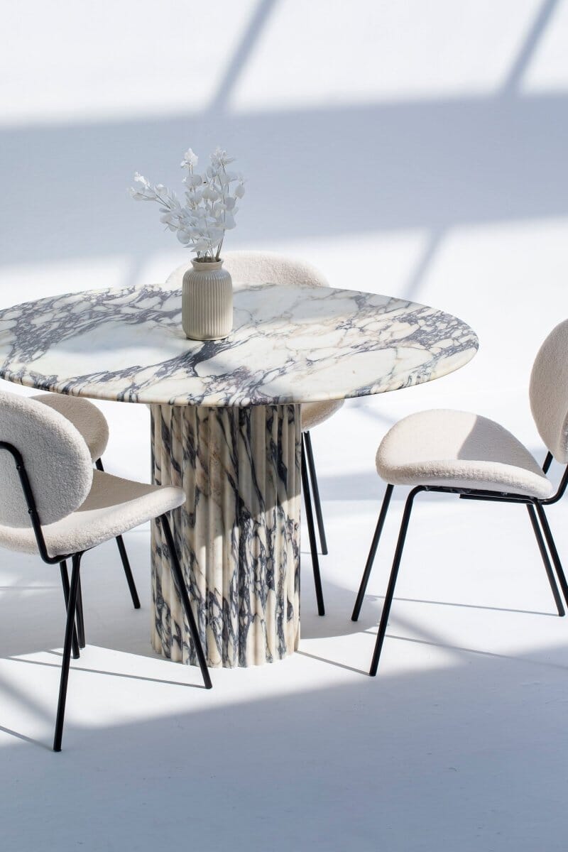 Viola Round Dining Table Dining Tables Homekode