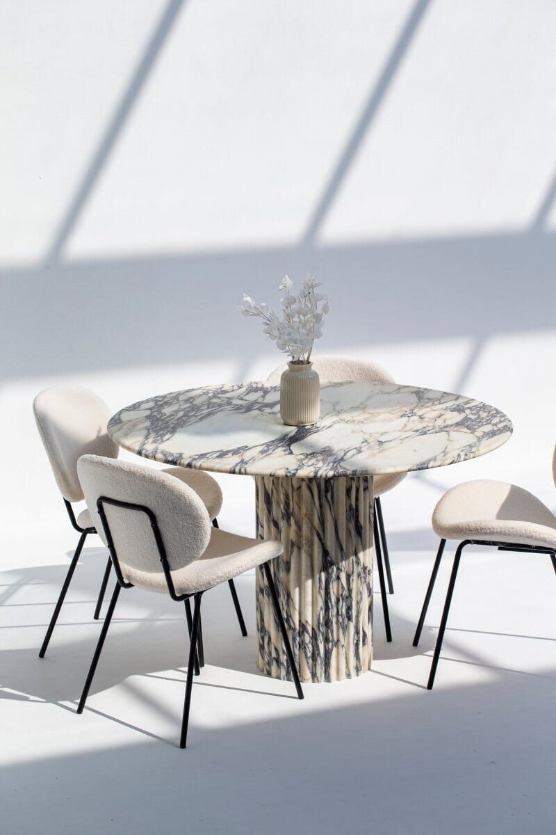 Viola Round Dining Table Dining Tables Homekode