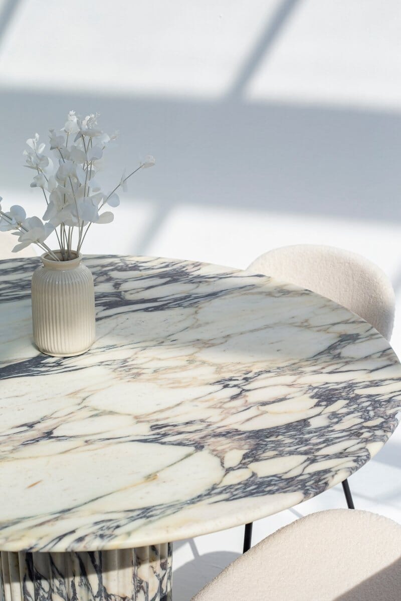 Viola Round Dining Table Dining Tables Homekode