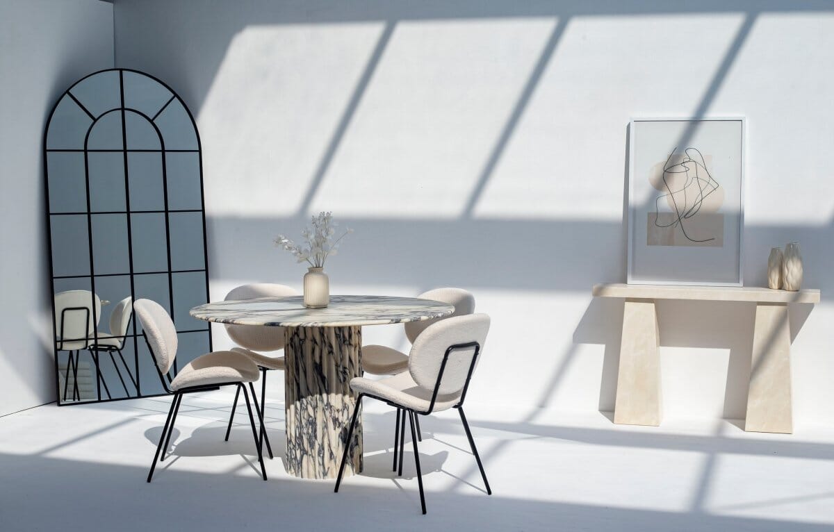 Viola Round Dining Table Dining Tables Homekode