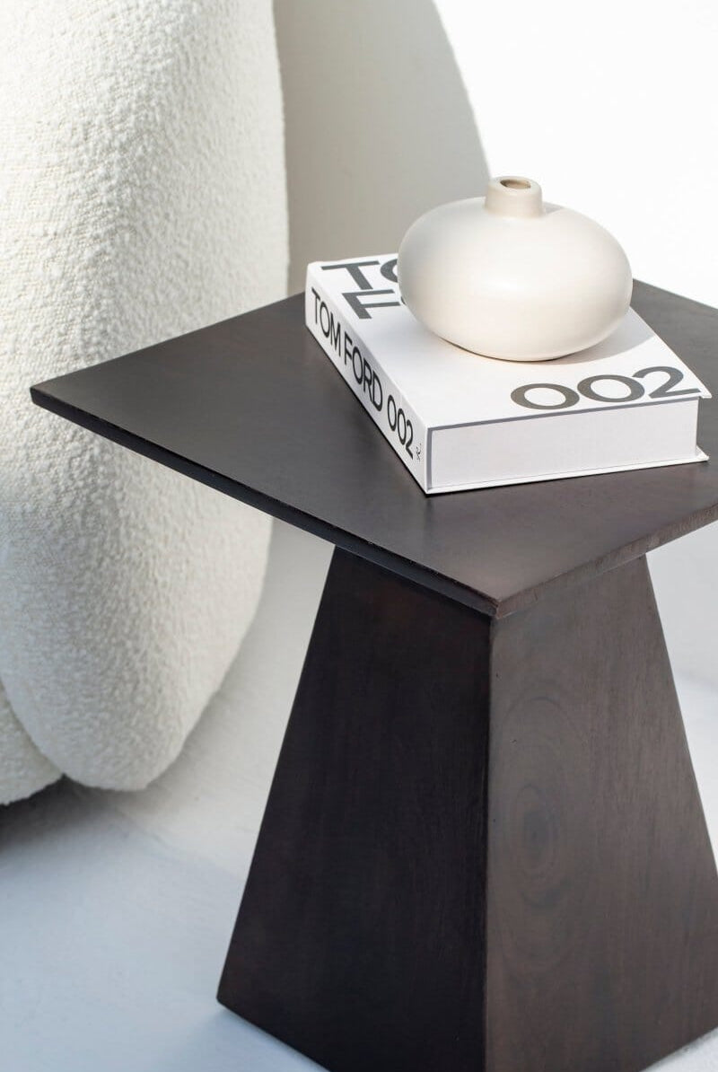 Vincent Black Side Table Side Table Homekode