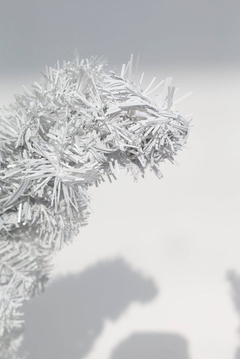 White Ramadan Crescent with LED IBE02