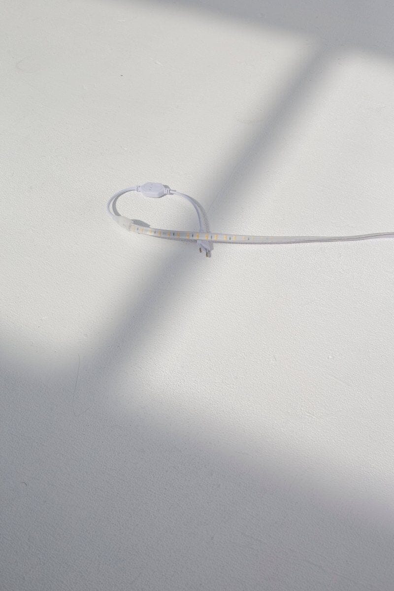 Silver Foam Crescent Moon with LED Homekode