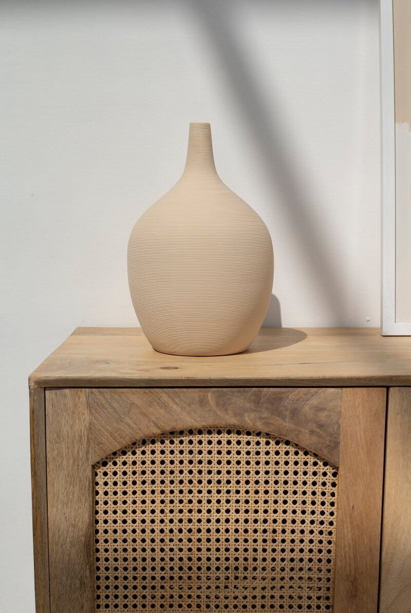 Hans Four Doors Rattan Buffet with Arch Door Designs