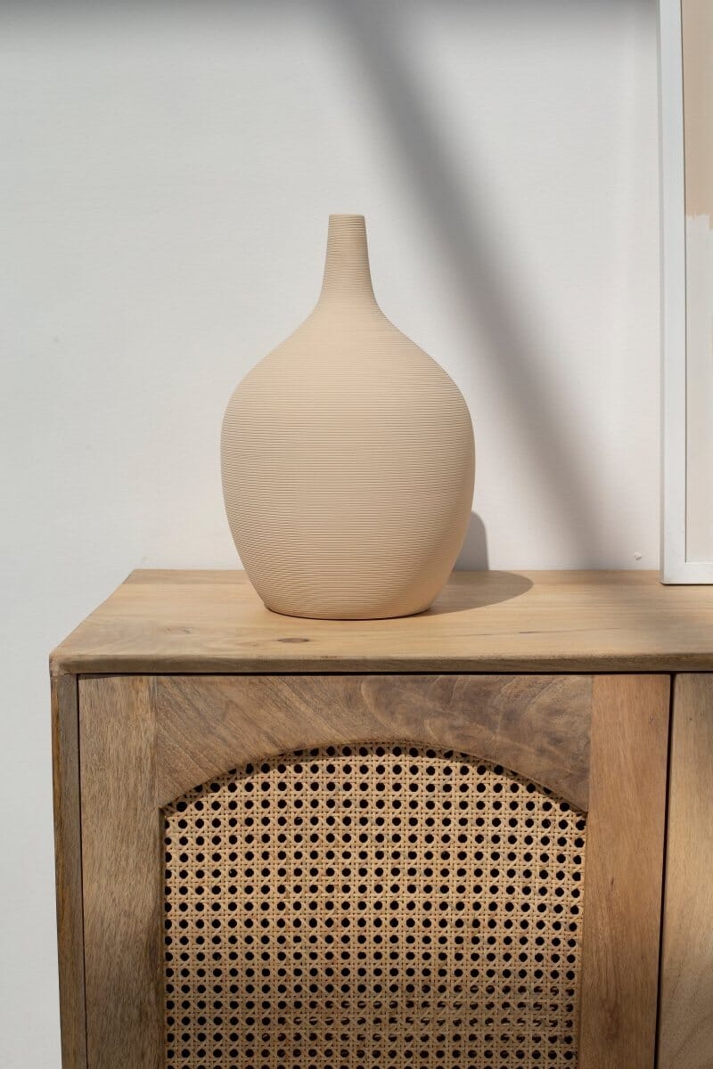 Hans Four Doors Rattan Buffet with Arch Door Designs