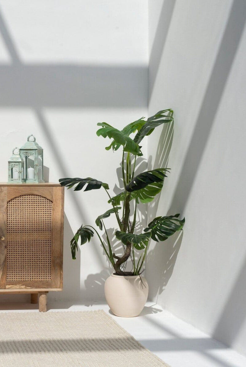 Monsteraificial Plant (Pot not included)