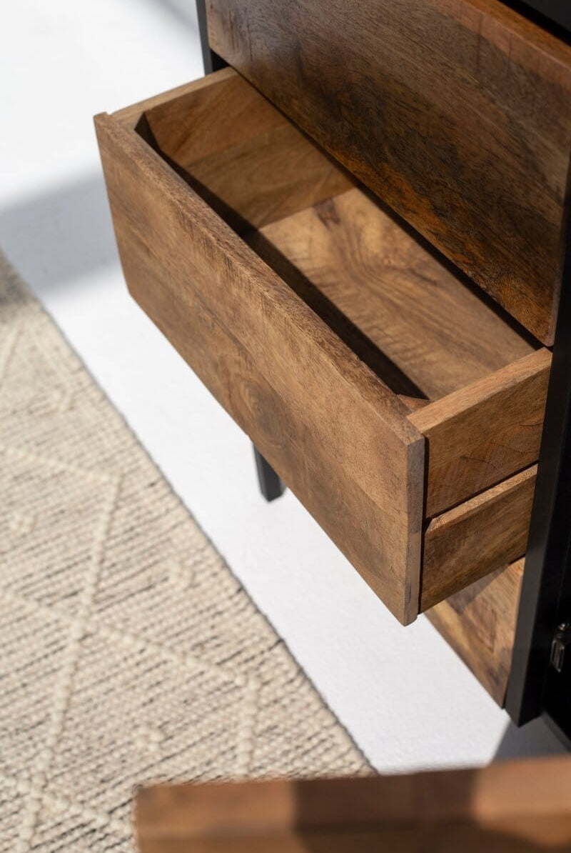 Industrial 3 Drawers & 1 Doors Sideboard