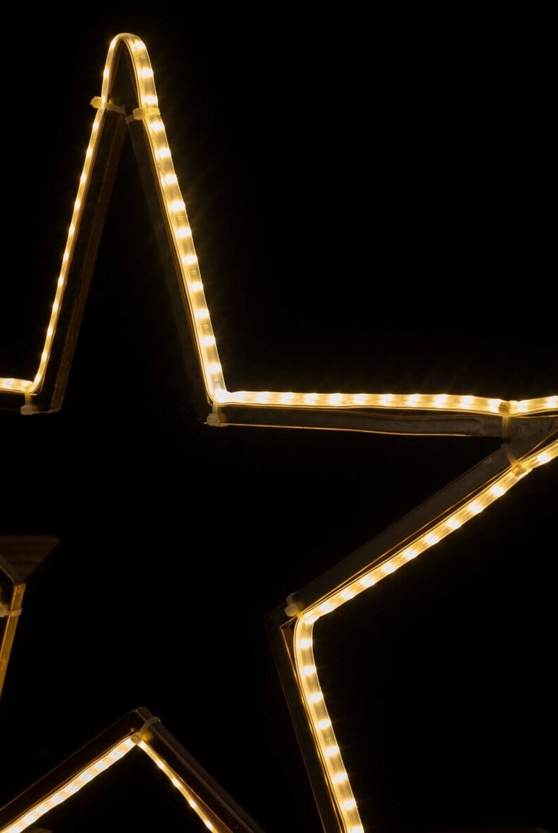 Antique Ramadan Gold Star Decor with LED Homekode