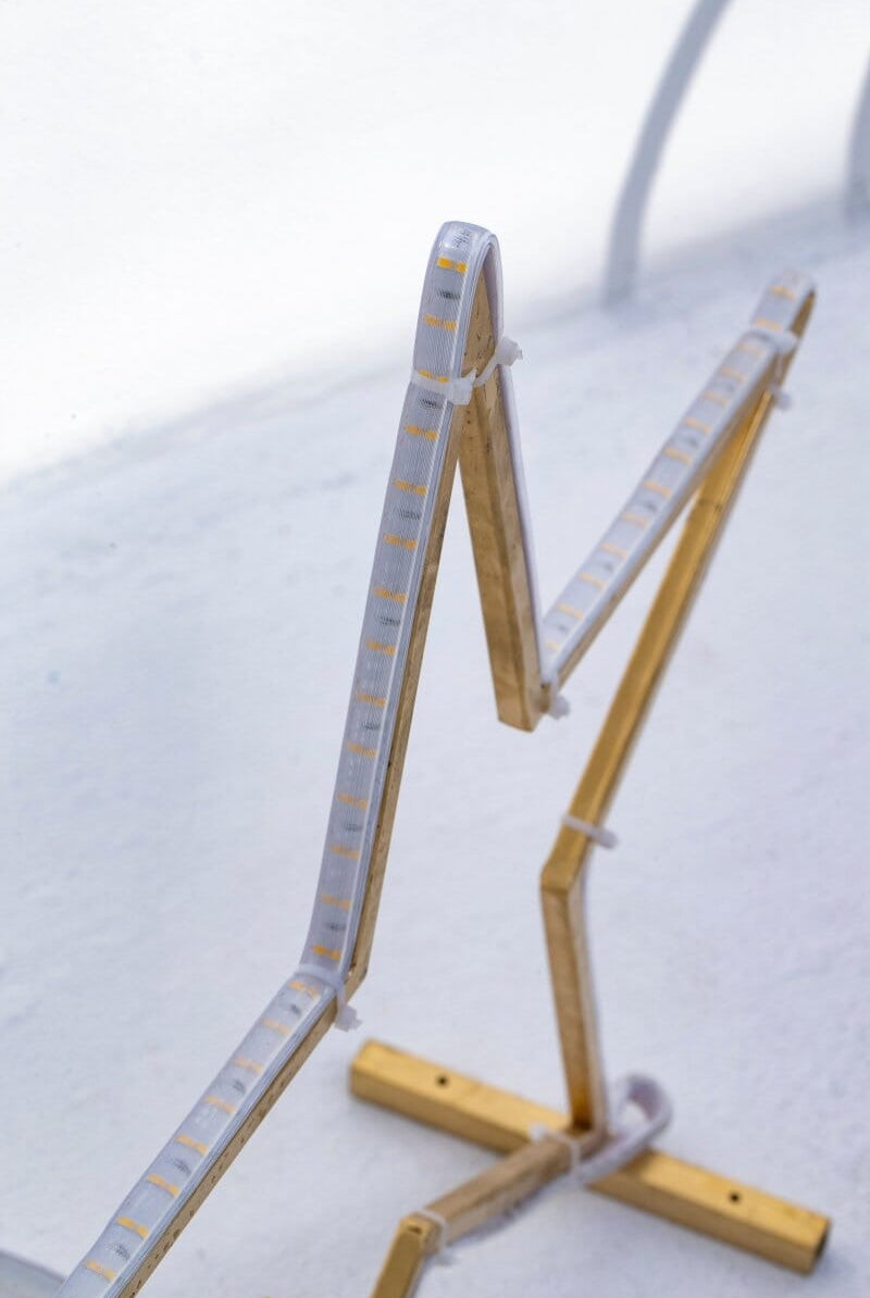 Antique Ramadan Gold Star Decor with LED Homekode