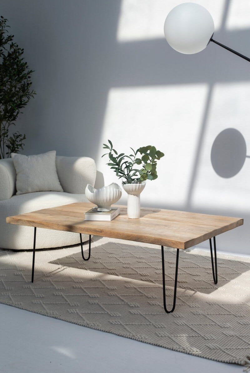 Mango Wood Coffee Table (3 Sizes) Coffee Tables